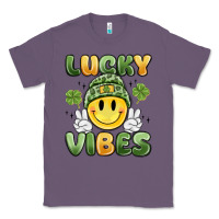 Lavender lucky vibes Classic Tee - MaliasSmallBusiness