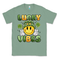 Sage lucky vibes Classic Tee - MaliasSmallBusiness