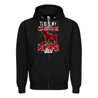 Black This Is My Christmas Pajama Shirt Zipper Hoodie - Bettercallsaul