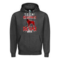 Charcoal Heather This Is My Christmas Pajama Shirt Zipper Hoodie - Bettercallsaul
