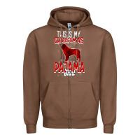 Chestnut This Is My Christmas Pajama Shirt Zipper Hoodie - Bettercallsaul