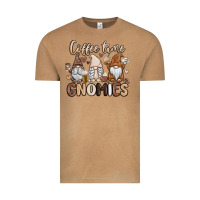 Coffee Time Gnomies Vintage Tee | Teevron