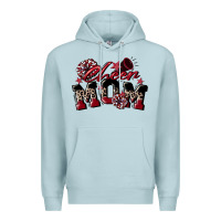 Blue Mist cheer mom  maroon Premium Hoodie - CowGirlArtShop
