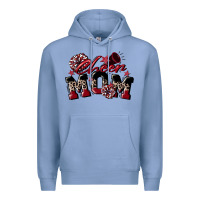 Colony Blue cheer mom  maroon Premium Hoodie - CowGirlArtShop