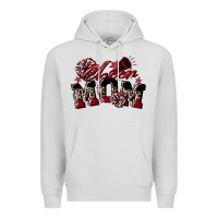 Dove Grey cheer mom  maroon Premium Hoodie - CowGirlArtShop