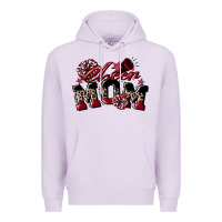 Lilac cheer mom  maroon Premium Hoodie - CowGirlArtShop