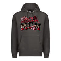 Smoke cheer mom  maroon Premium Hoodie - CowGirlArtShop