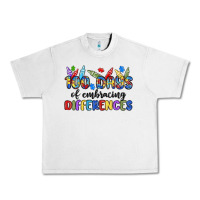 Lunar Rock 100 days of embracing differences Urban Heavy Tee - MaliasSmallBusiness