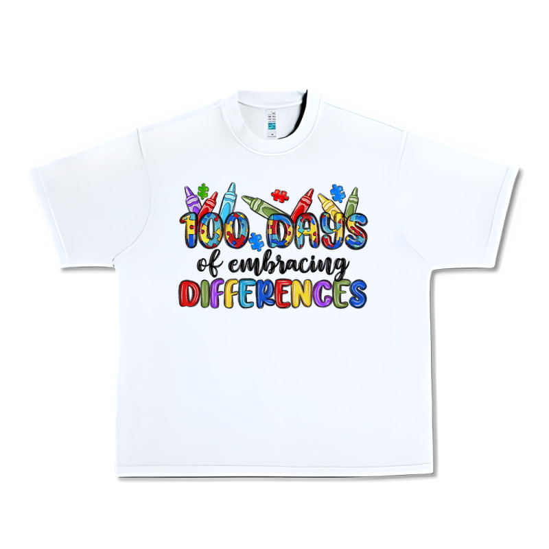 100 Days Of Embracing Differences Urban Heavy Tee by MaliasSmallBusiness | Teevron