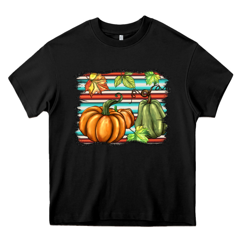 Fall Pumpkin  Background Heavy Core Tee by BarkalooDesign | Teevron