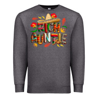 Charcoal Heather cinco de mayo rich auntie Premium Sweatshirt - CowGirlArtShop