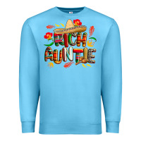 Ocean Blue cinco de mayo rich auntie Premium Sweatshirt - CowGirlArtShop