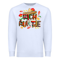 White cinco de mayo rich auntie Premium Sweatshirt - CowGirlArtShop