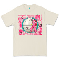 Bone pink out breast cancer volleyballs Premium Tee - AdoDesignShop
