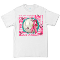 White pink out breast cancer volleyballs Premium Tee - AdoDesignShop