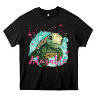Black i'm turtley adorable Heavy Core Tee - JahusDesignShop