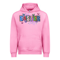 Fuchsia Pink easter with leopard Urban Hoodie - FaDigitalArtStudio