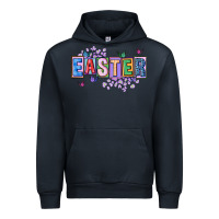 Navy easter with leopard Urban Hoodie - FaDigitalArtStudio