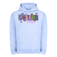 Pigment Grape Ice easter with leopard Urban Hoodie - FaDigitalArtStudio