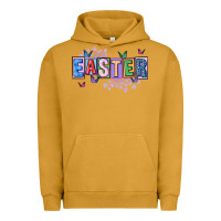 Pigment Peanut Butter easter with leopard Urban Hoodie - FaDigitalArtStudio