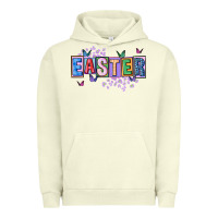 Pigment Pistachio easter with leopard Urban Hoodie - FaDigitalArtStudio