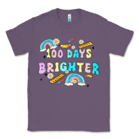 Lavender 100 days brighter Classic Tee - MaliasSmallBusiness