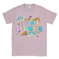 Lilac 100 days brighter Classic Tee - MaliasSmallBusiness