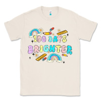 Natural 100 days brighter Classic Tee - MaliasSmallBusiness