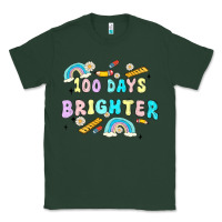 Sports Green 100 days brighter Classic Tee - MaliasSmallBusiness