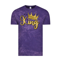 Cloud Purple king Vintage Tee - MaliasSmallBusiness