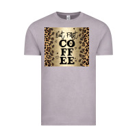 Vintage Zinc but first coffee Vintage Tee - JahusDesignShop