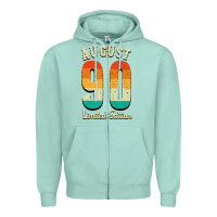 Seafoam august 90 limited edition Zipper Hoodie - Bettercallsaul