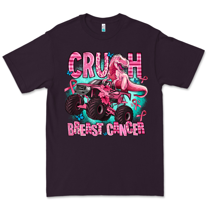 Crush Breast Cancer Premium Tee by AdoDesignShop | Teevron