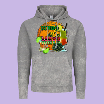 Cinco De Mayo Vintage Hoodie Designed By Jasminsmagicworld