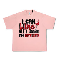 Salmon i can wine all i want lm retired Urban Heavy Tee - MaliasSmallBusiness
