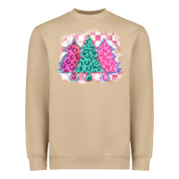 Mushroom christmas leopard trees Heavyweight Sweatshirt - MaliasSmallBusiness