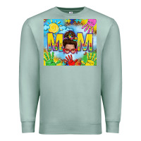 Seafoam Messy bun Autism mom 20oz skinny tumbler Premium Sweatshirt - TumblerDesignByShophia