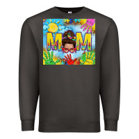Smoke Messy bun Autism mom 20oz skinny tumbler Premium Sweatshirt - TumblerDesignByShophia