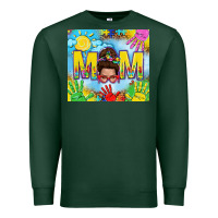 Sports Green Messy bun Autism mom 20oz skinny tumbler Premium Sweatshirt - TumblerDesignByShophia