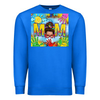 True Royal Messy bun Autism mom 20oz skinny tumbler Premium Sweatshirt - TumblerDesignByShophia