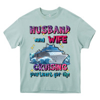 Husband And Wife Cruising Partners For Life Heavy Core Tee | Teevron