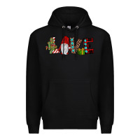 Black love gnome Premium Hoodie - JahusDesignShop
