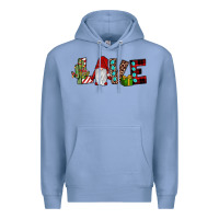 Colony Blue love gnome Premium Hoodie - JahusDesignShop