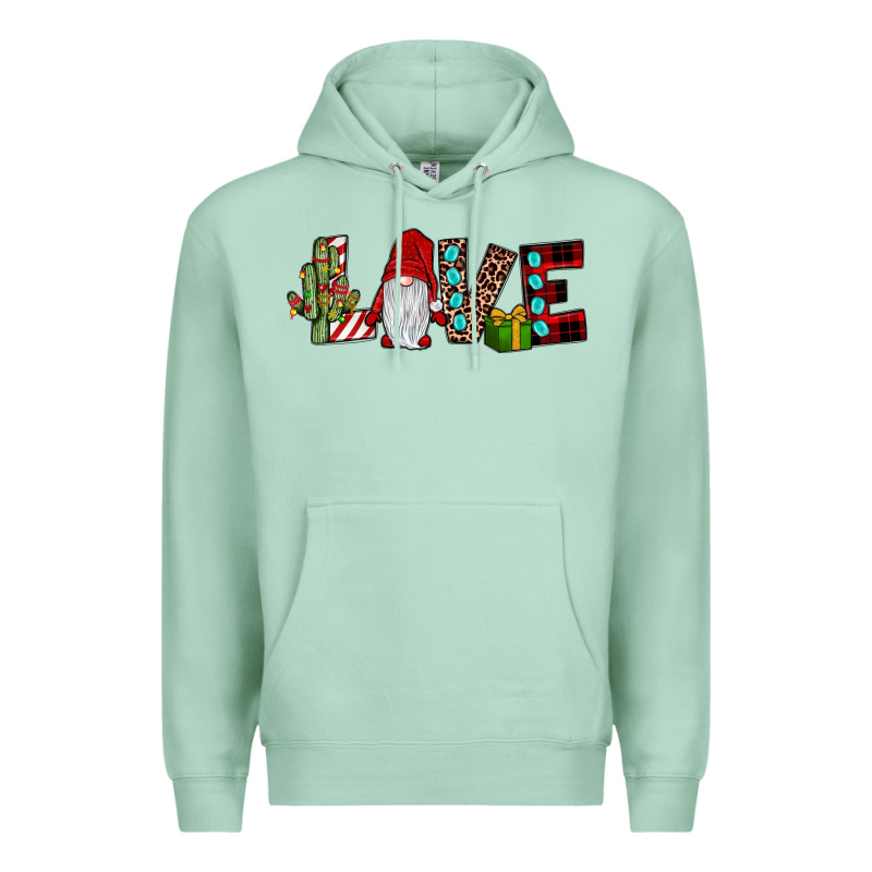 Love Gnome Premium Hoodie by JahusDesignShop | Teevron