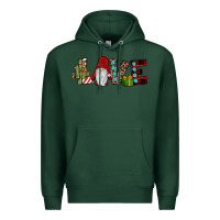 Sports Green love gnome Premium Hoodie - JahusDesignShop