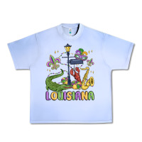 Grape Ice louisiana mardi gras Urban Heavy Tee - MaliasSmallBusiness
