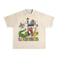 Sandshell louisiana mardi gras Urban Heavy Tee - MaliasSmallBusiness