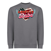Storm American babe Heavyweight Sweatshirt - NancyCooperArtShop