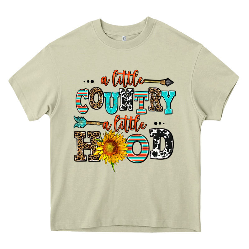 A Little Country A Little Hood Heavy Core Tee by AdoDesignShop | Teevron