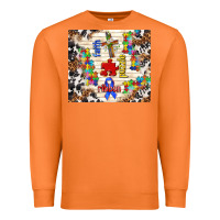 Carrot Faith puzzle ribbon tumbler Premium Sweatshirt - TumblerDesignByShophia